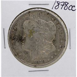 1878-CC $1 Morgan Silver Dollar Coin