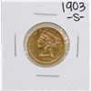 Image 1 : 1903-S $5 Liberty Head Half Eagle Gold Coin