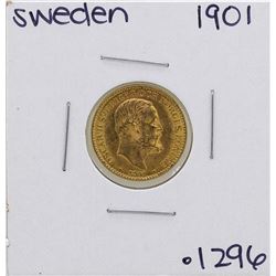 1901 Sweden 10 Kroner Gold Coin