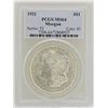Image 1 : 1921 $1 Morgan Silver Dollar Coin PCGS MS64