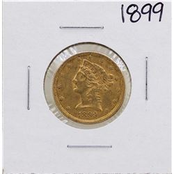 1899 $5 Liberty Head Half Eagle Gold Coin