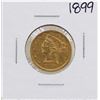 Image 1 : 1899 $5 Liberty Head Half Eagle Gold Coin