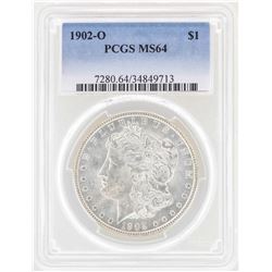 1902-O $1 Morgan Silver Dollar Coin PCGS MS64