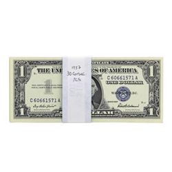 Lot of (30) Consecutive 1957 $1 Silver Certificate Notes
