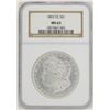 Image 1 : 1892-CC $1 Morgan Silver Dollar Coin NGC MS63
