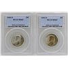 Image 1 : Lot of (2) 1949-D Washington Quarter Coins PCGS MS65
