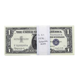 Lot of (12) Consecutive 1957B $1 Silver Certificate Notes