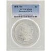 Image 1 : 1878 7TF Reverse of 1878 $1 Morgan Silver Dollar Coin PCGS MS64