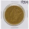 Image 1 : 1854 Type 1 $20 Liberty Head Double Eagle Gold Coin