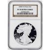Image 1 : 2008-W $1 American Silver Eagle Proof Coin NGC PF70 Ultra Cameo