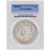 Image 1 : 1885-CC $1 Morgan Silver Dollar Coin PCGS MS63