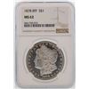 Image 1 : 1878 8TF $1 Morgan Silver Dollar Coin NGC MS62