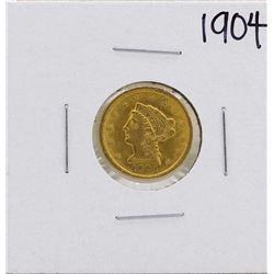 1904 $2 1/2 Liberty Head Quarter Eagle Gold Coin