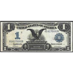 1899 $1 Black Eagle Silver Certificate Note