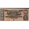Image 1 : 1864 $10 Confederate States of America Note