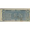 Image 2 : 1864 $10 Confederate States of America Note