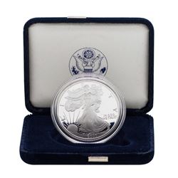 2007-W $1 American Silver Eagle 1 oz Fine Silver Bullion Proof Coin w/Box
