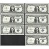 Image 1 : Lot of (7) Consecutive 1957B $1 Silver Certificate Notes