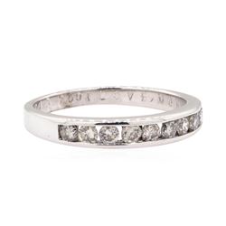 14KT White Gold 0.50 ctw Diamond Band