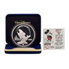 Image 2 : 1987 Rarities Mint Walt Disney Mickey's Magic 5 oz .999 Silver Coin w/Box & COA