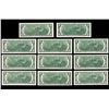 Image 2 : Lot of (11) 1976 $2 Federal Reserve Notes