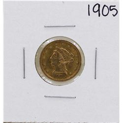 1905 $2 1/2 Liberty Head Quarter Eagle Gold Coin