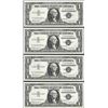Image 1 : Lot of (4) Consecutive 1957B $1 Silver Certificate Notes