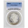 Image 1 : 1880-S $1 Morgan Silver Dollar Coin PCGS MS65+