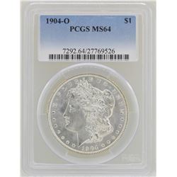 1904-O $1 Morgan Silver Dollar Coin PCGS MS64