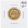 Image 1 : 1909-D $5 Indian Head Half Eagle Gold Coin
