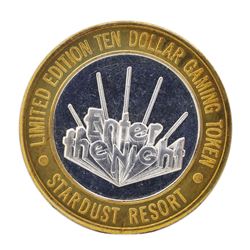 .999 Silver Stardust Resort Las Vegas, Nevada $10 Casino Limited Edition Gaming