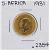 Image 1 : 1931 South Africa Sovereign Gold Coin