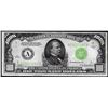 Image 1 : 1934 $1,000 Federal Reserve Note Boston Light Green Seal