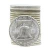 Image 2 : Roll of (20) 1961 Brilliant Uncirculated Franklin Half Dollar Coins