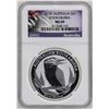 Image 1 : 2012P $1 Australia Kookaburra Silver Coin NGC MS69