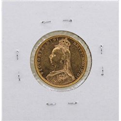 1889 Great Britain Victoria Sovereign Gold Coin