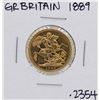 Image 2 : 1889 Great Britain Victoria Sovereign Gold Coin