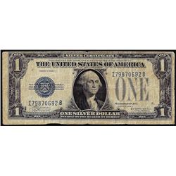 1928D $1 Funnyback Silver Certificate Note