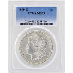 1899-O $1 Morgan Silver Dollar Coin PCGS MS65