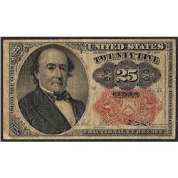 1874 Twenty-Five Cent 5th Issue Fractional Note