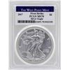 Image 1 : 2017-W $1 American Silver Eagle Coin PCGS MS70 First Strike