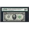 Image 1 : 1934C $20 Federal Reserve Note New York Fr.2057-B Old Back PMG Very Fine 30EPQ