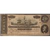 Image 1 : 1864 $20 Confederate States of America Note