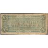 Image 2 : 1864 $20 Confederate States of America Note