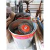 Image 1 : 2 Pails of Wire Wheels & Metal Cutting Blades