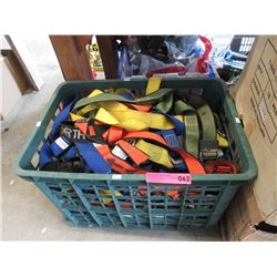 Large Bin of Safety Harnesses