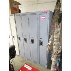 4-Bank Storage Locker - Grey