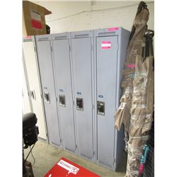 4-Bank Storage Locker - Grey