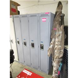 4-Bank Storage Locker - Grey