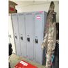 Image 1 : 4-Bank Storage Locker - Grey